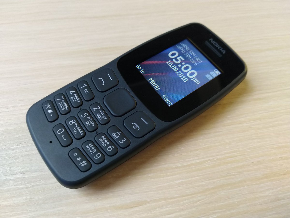 گوشی موبایل نوکیا مدل (2019) Nokia 106 دو سیم کارت (اصلی)