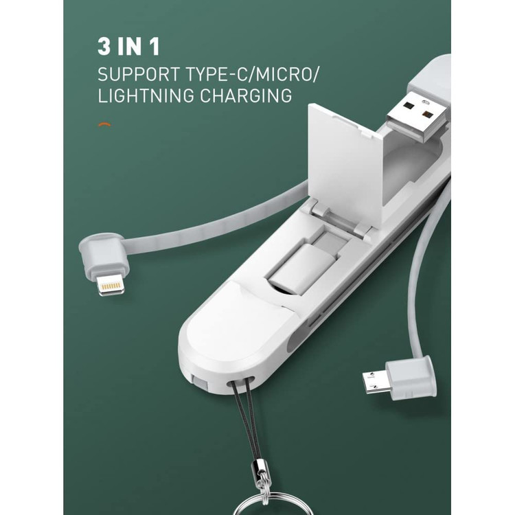 کابل همه کاره اورجینال LDNIO مدل LC130 ویژگی 3.8 آمپر اصلی