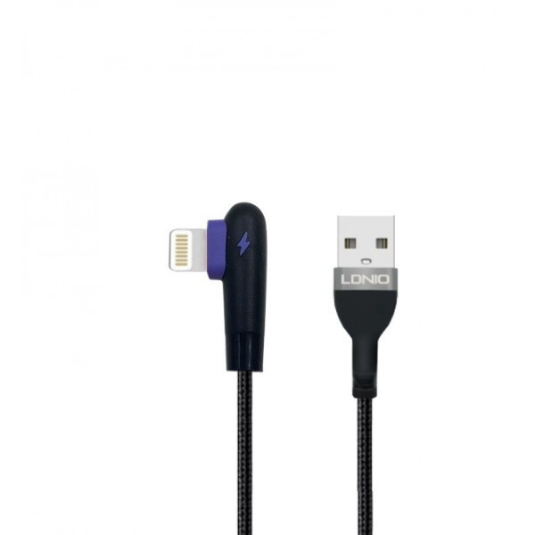 کابل آیفون اصلی الدینیو مدل LS561 مدل سرکج