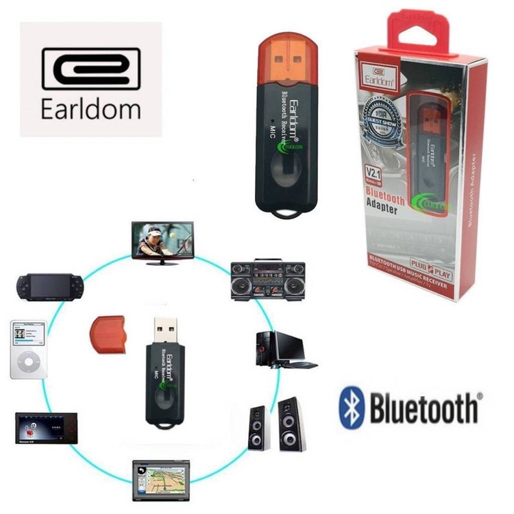 دانگل بلوتوث USB ارلدام مدل ET-M24