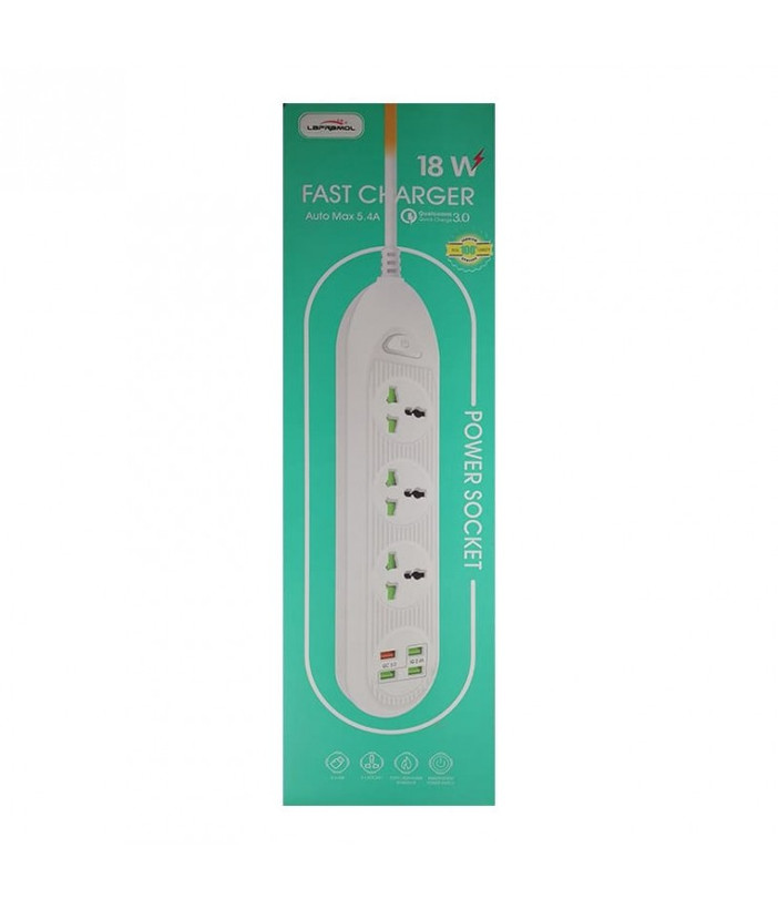 چندراهی برق و هاب شارژ LAPRAMOL LP-T16